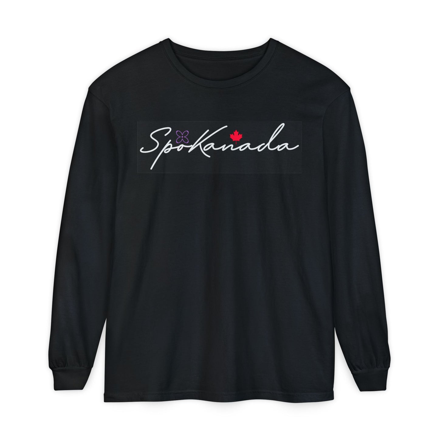 Unisex Garment-dyed Long Sleeve T-Shirt