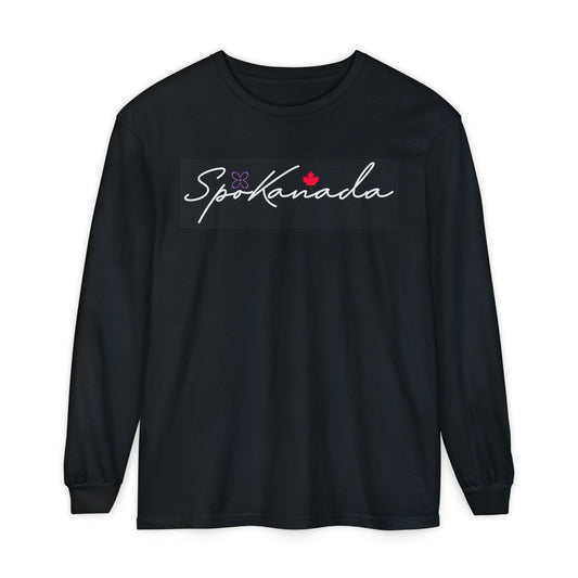 Unisex Garment-dyed Long Sleeve T-Shirt