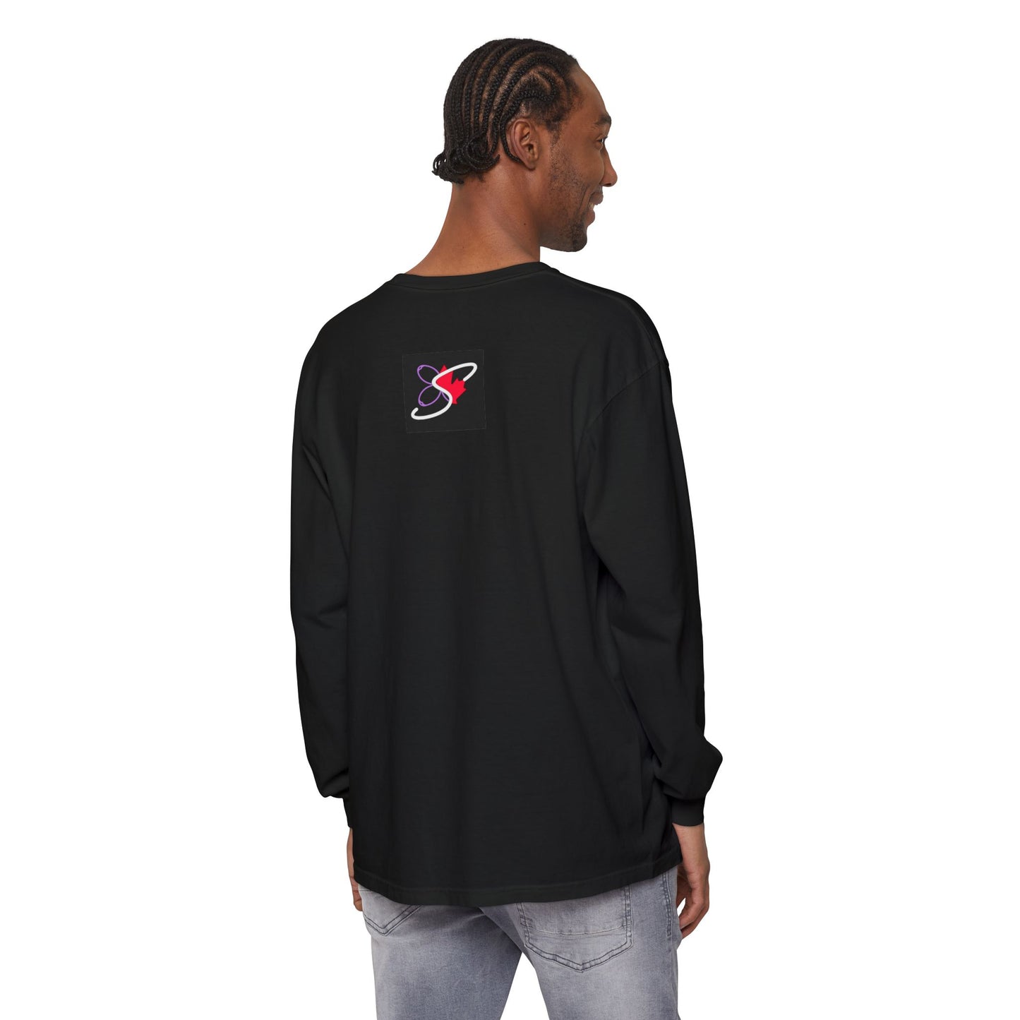 Unisex Garment-dyed Long Sleeve T-Shirt